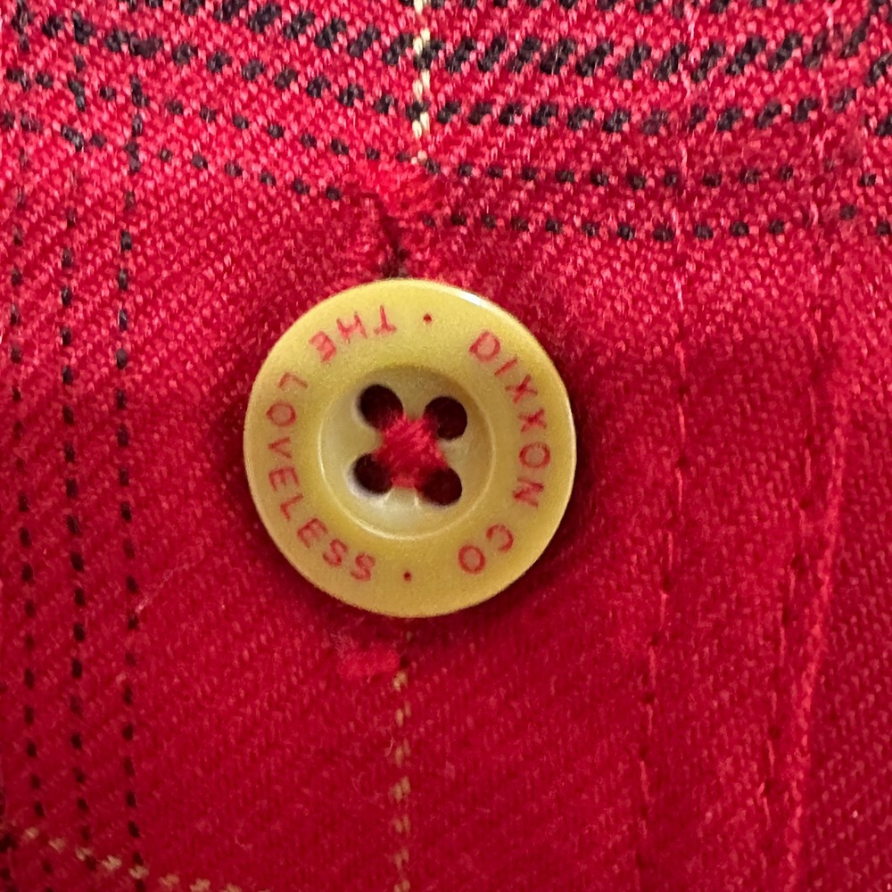 Dixxon Flannel Co The Loveless Womens 2X Red Plaid Cropped Button Up Shirt 90s - Picture 6 of 12